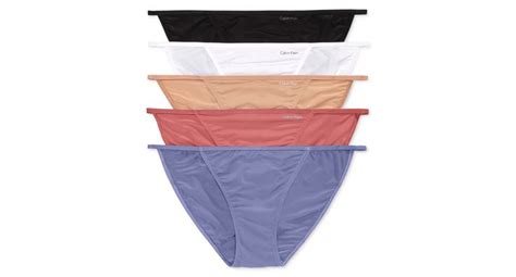 damen string|Calvin Klein Sleek String Bikini Underwear D3510